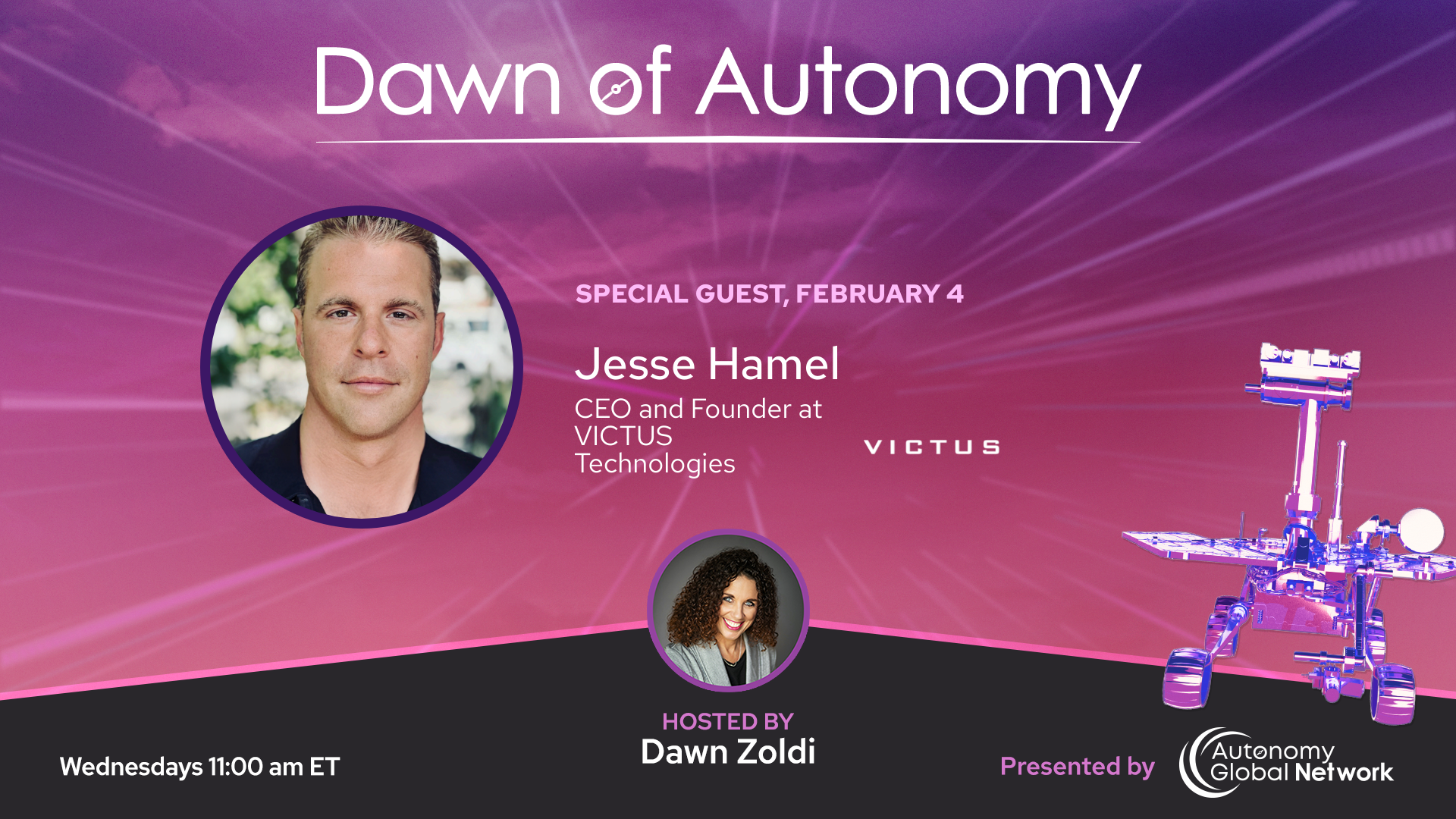 Jesse Hamel , CEO and Founder , VICTUS Technologies | Dawn of Autonomy | Episode 107