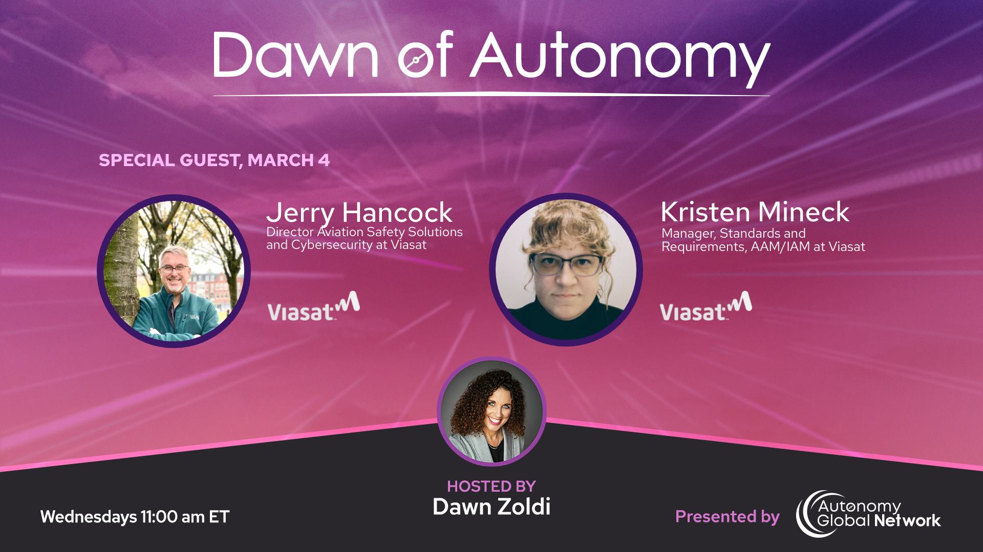 Jerry Hancock & Kristen Mineck, Viasat | Dawn of Autonomy | Episode 111